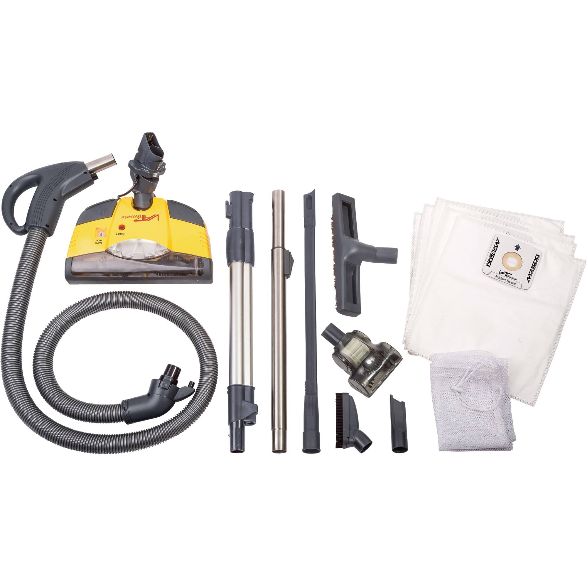 Vapamore MR-500 Vento Canister Vacuum - HEPA