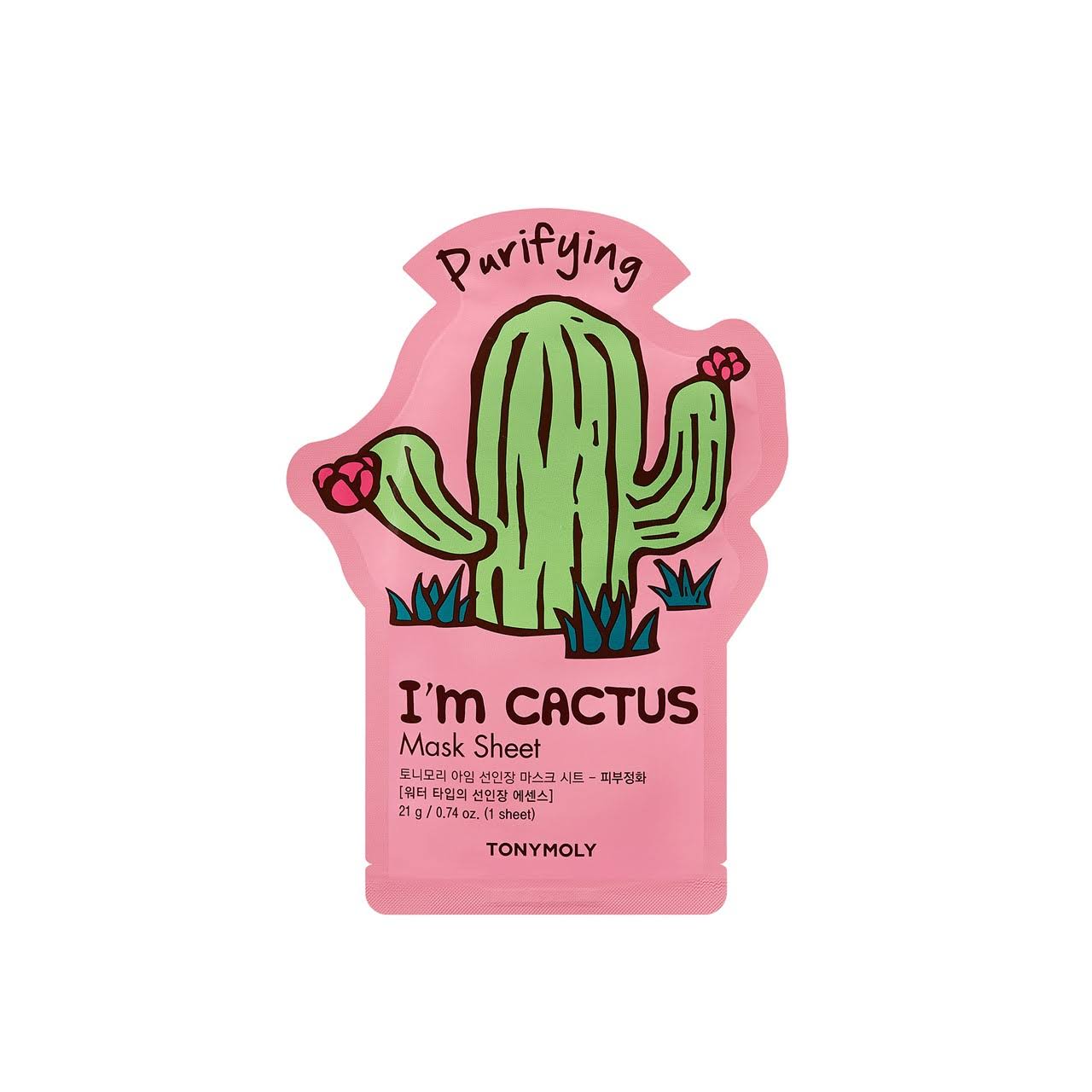 TONYMOLY I&m Cactus Purifying Mask Sheet 21g