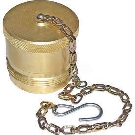 Buyers QDDP242 1.5x22 Quick Detach Hydraulic Coupler Steel Dust Plug w/Chain