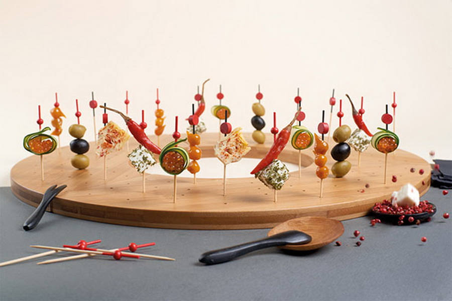 Packnwood 209BBNEMKA 3.54 in. Kamala Bamboo Mini Fork Pack of 500