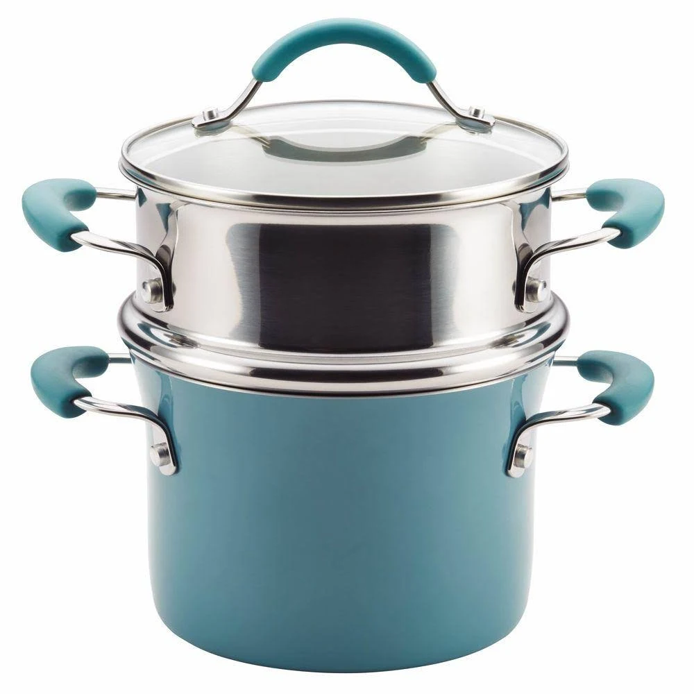 Rachael Ray Cucina 3 Qt. Aluminum with Steamer 16799