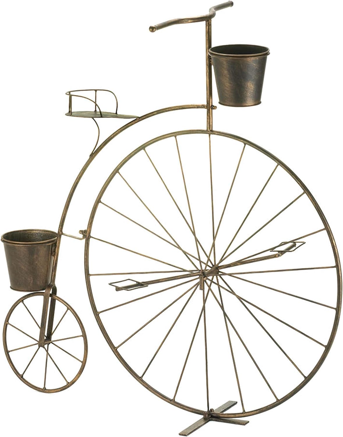 Old-Fashioned Bicycle Plant Stand 32x10x33.75