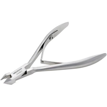 Tweezerman Rockhard Cuticle Nipper 1/2 Jaw 1 ea (Pack of 4)