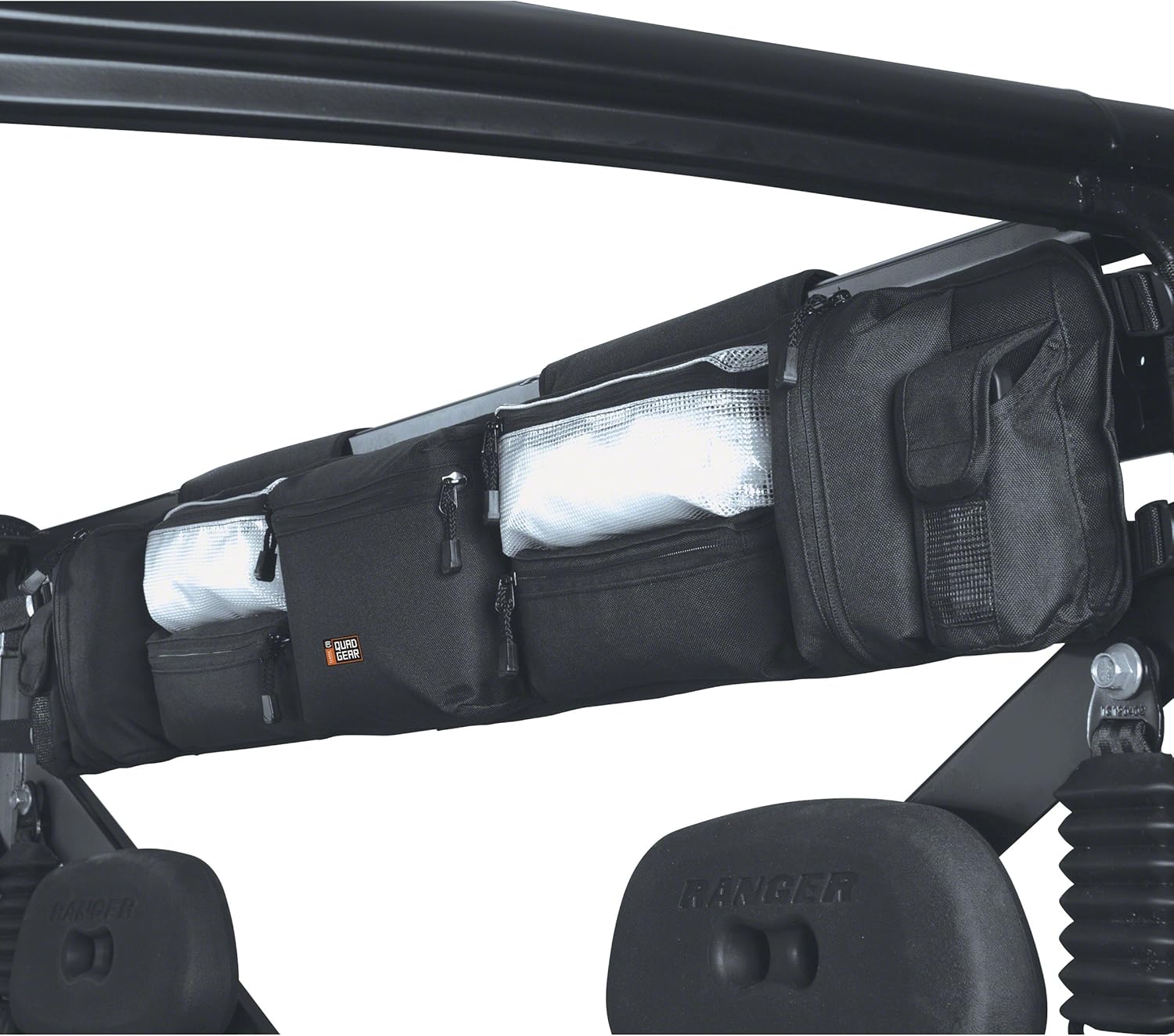 Classic Accessories QuadGear UTV Roll Cage Organizer, Large, Black Pack of 2