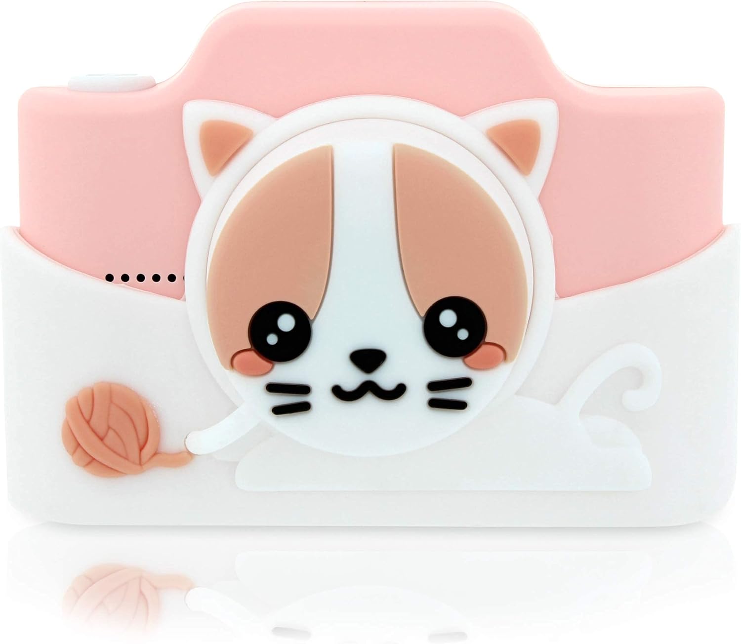 Kidamento Kids Digital Camera & Camcorder with Touchscreen, Soft BPA-Free Silicone Casing, WiFi & App, 16GB Memory Card - Model K - Sloth Pack of 2