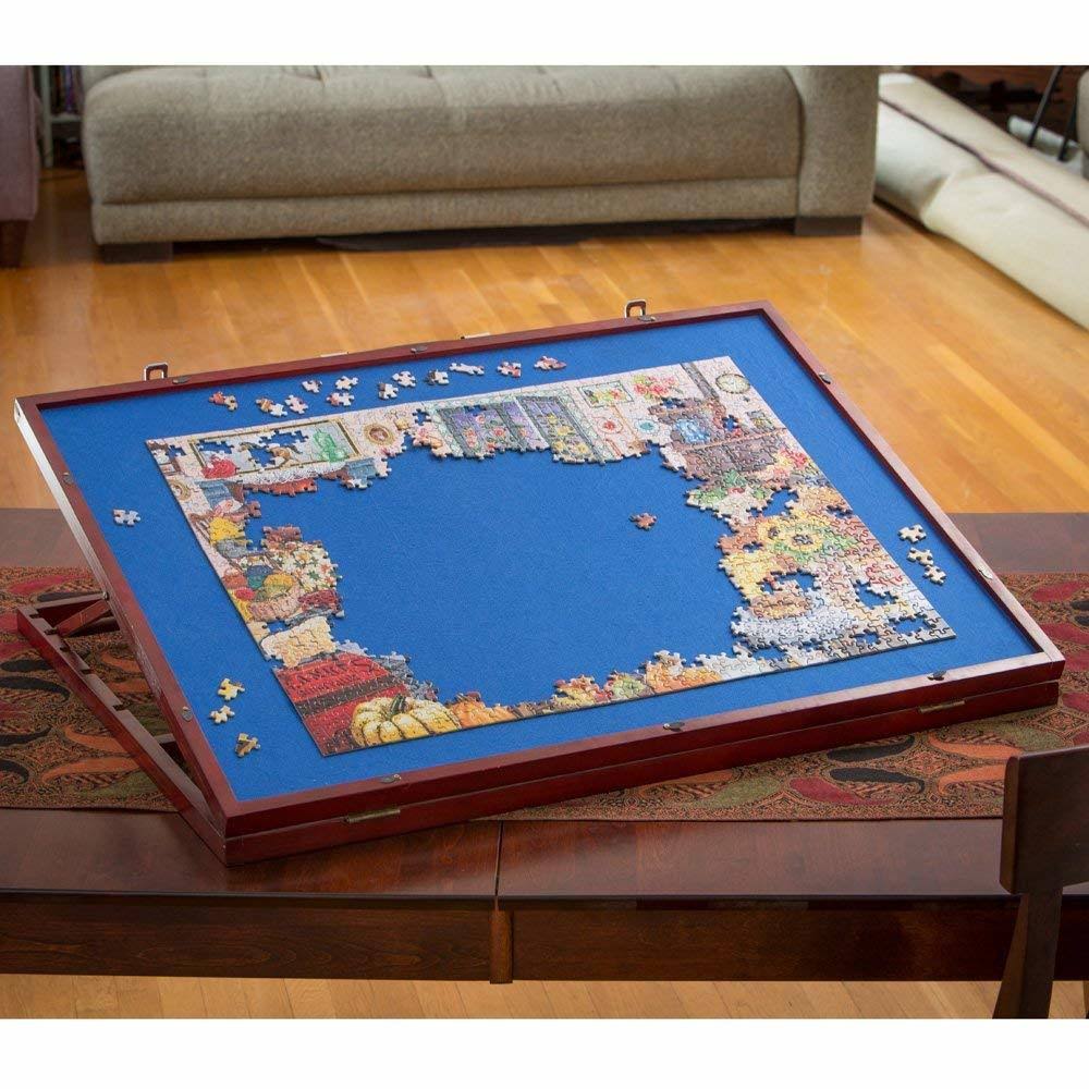 Bits and Pieces - Puzzle Expert Tabletop Easel - Non-Slip Felt Work Surface
