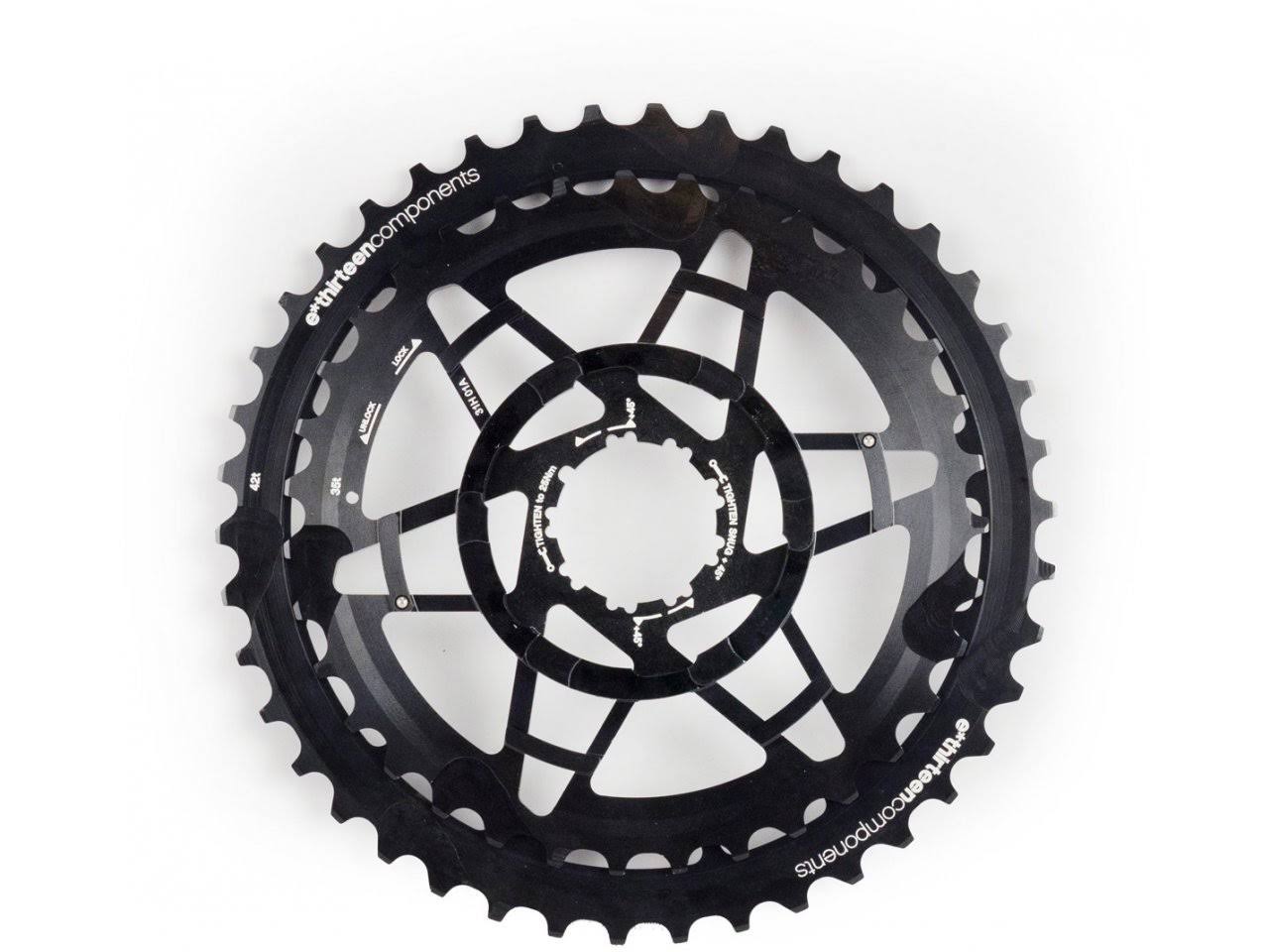 E Thirteen TRS+ Cassette Cogs - 36-42t - Black
