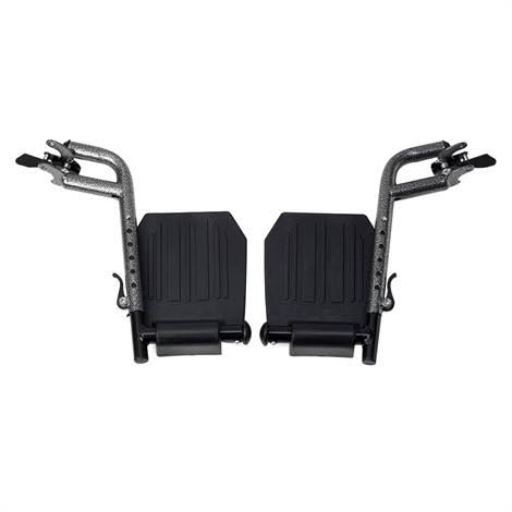 Medline Swing Away Composite Wheelchair Footrest,Composite Footplate,Each,Wca806965Hcb