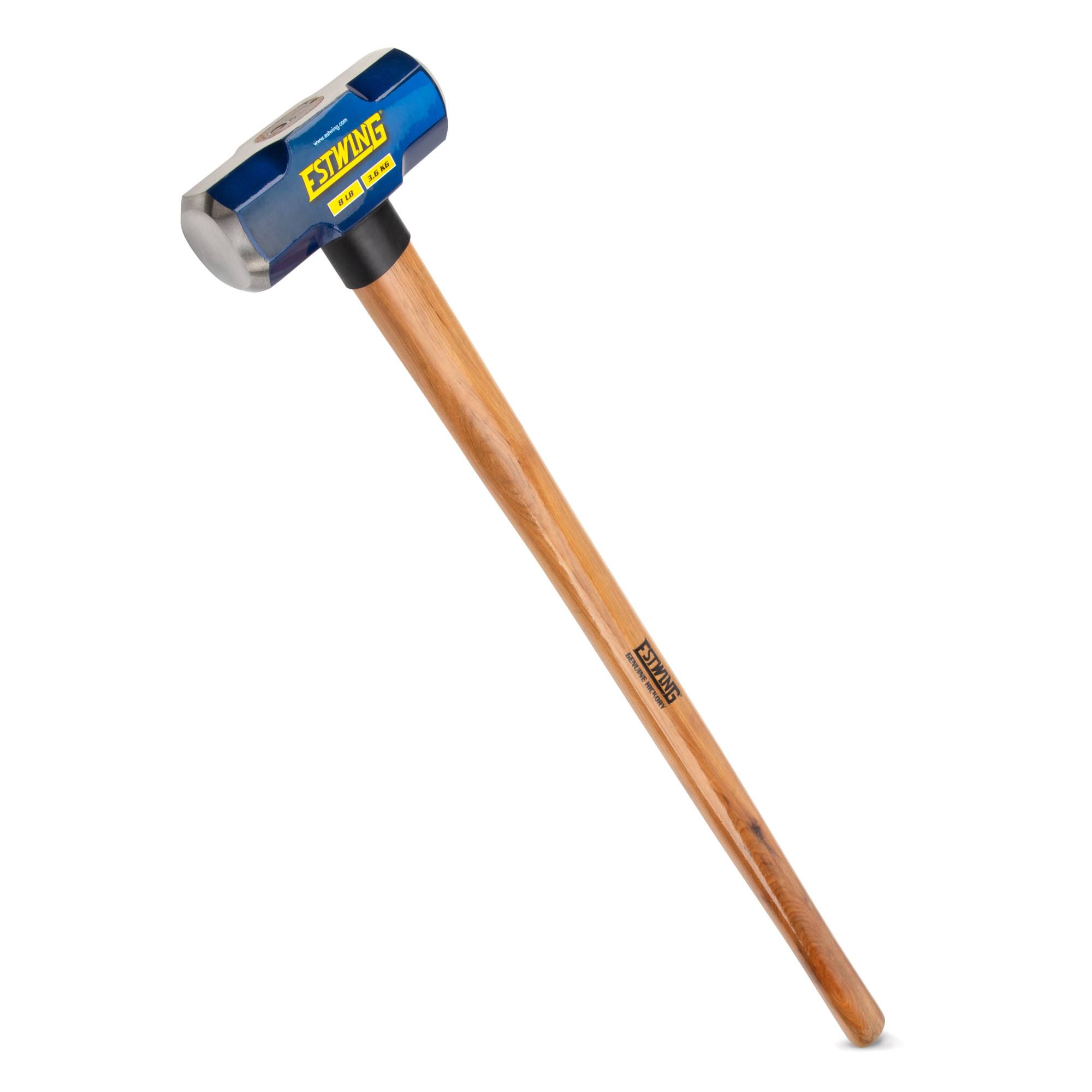 Estwing 8 lb. Hard Face Sledge Hammer, 36 in. Hickory Handle