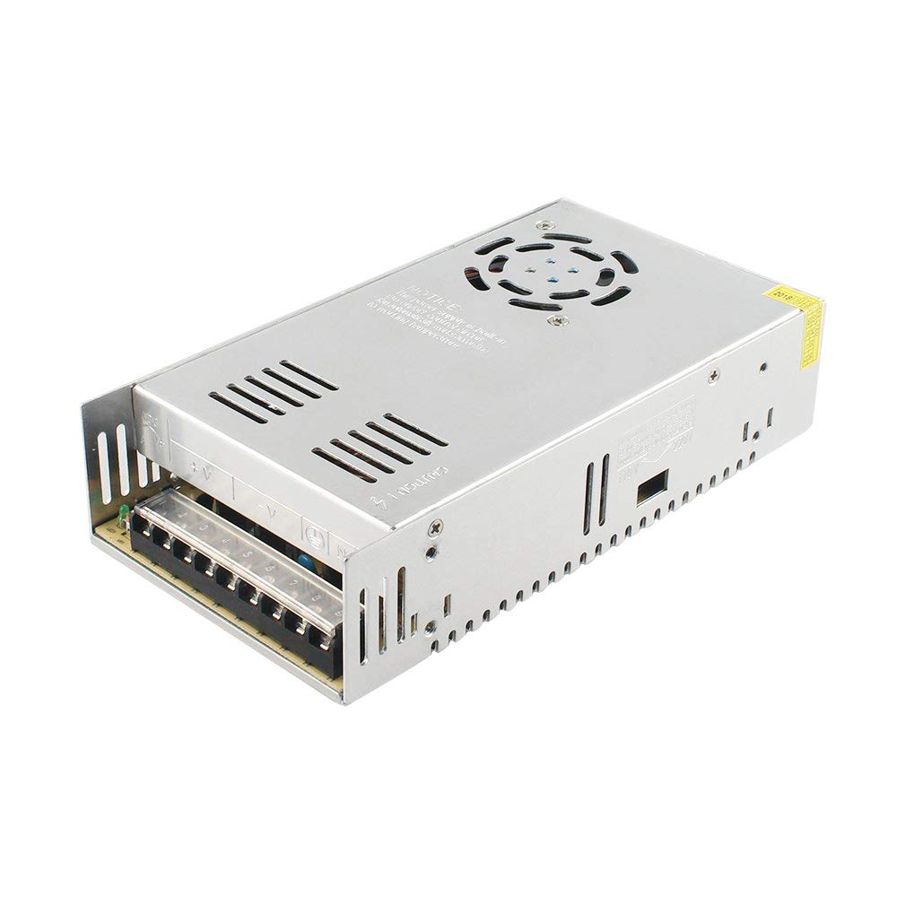 GALYGG 12V 33.3A Power Supply, 400W LED Driver Universal Regulated Transformer Converter Adapter AC 110V-220V to DC 12V Low Voltage Output for LED Light, 3D Printer, Radio, Computer Project