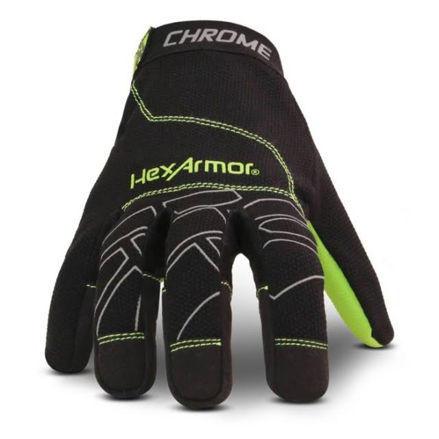 HexArmor Gray/Black Cut Resistant Gloves,S
