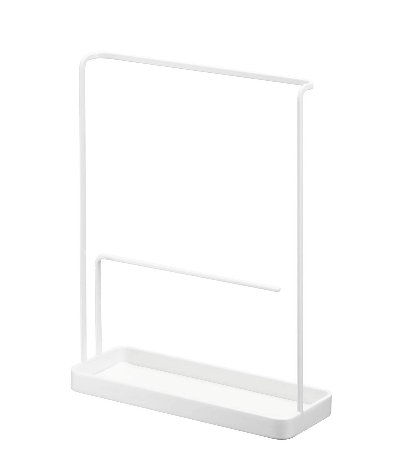 Yamazaki Home Tower Accessory Plus Sunglass Rack, White