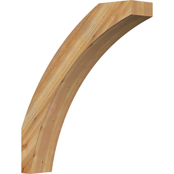 6x22W x 28x22D x 32x22H Thorton Rough Sawn Brace, Western Red Cedar