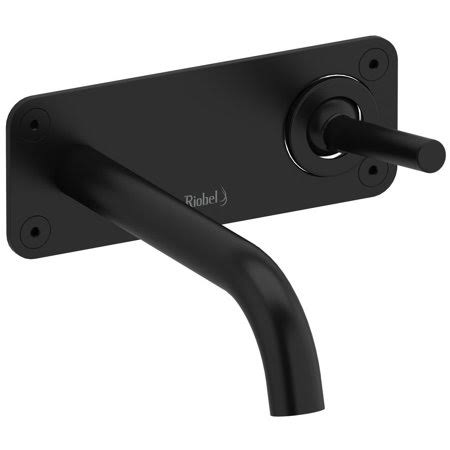Riobel RU11BK Riu Wall Mount Lavatory Faucet - Black