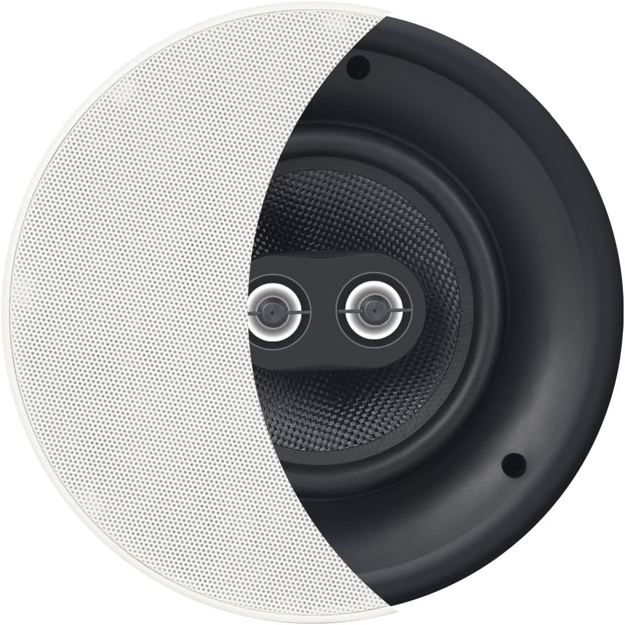 OSD 6.5” Trimless in-Ceiling Speaker - DVC Dual Dome Tweeters - ACE640TT Pack of 2