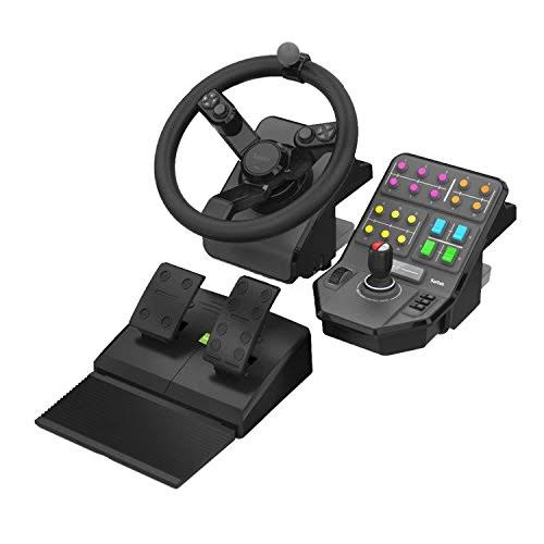 Logitech 945-000007 Wheel + Pedals PC Black Gaming Controller