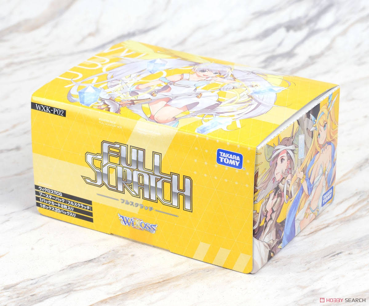 *Wikurosu WXK-P02 TCG Booster Pack Full Scratch Box