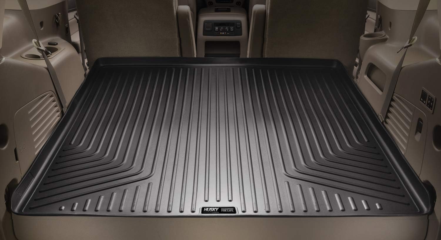 Husky Liners Weatherbeater Series | Cargo Liner - Black | 23781 | Fits 2011-2019 Ford Explorer 1 Pcs