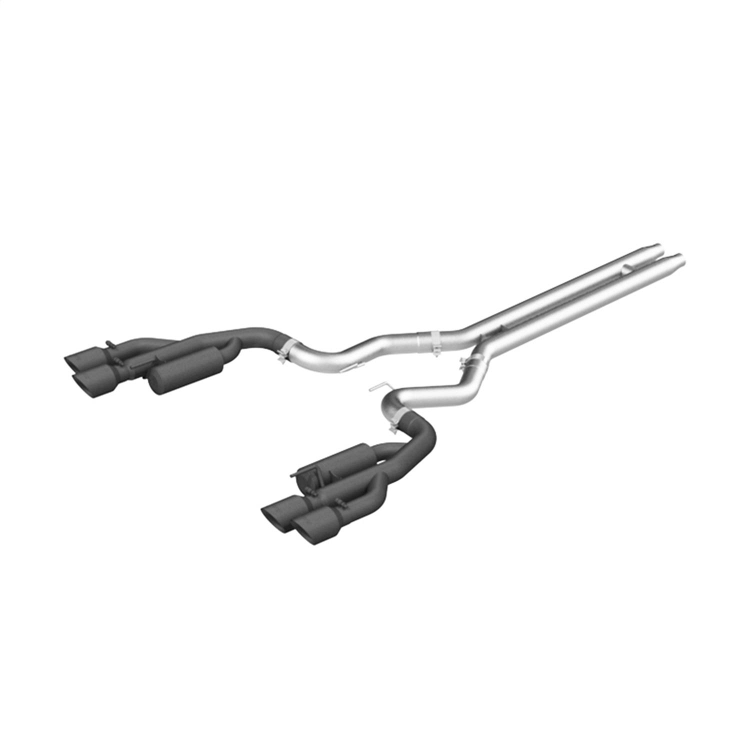 MBRP S7207BLK - 3x22 Black Series Cat-Back Exhaust System