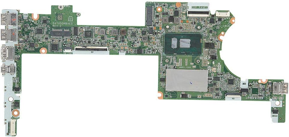 Bindpo Motherboard for Laptop, I5-5200 CPU Notebook Processor Professional Teardown Motherboard Laptop Accessories, for HP X360 G1/13-4000