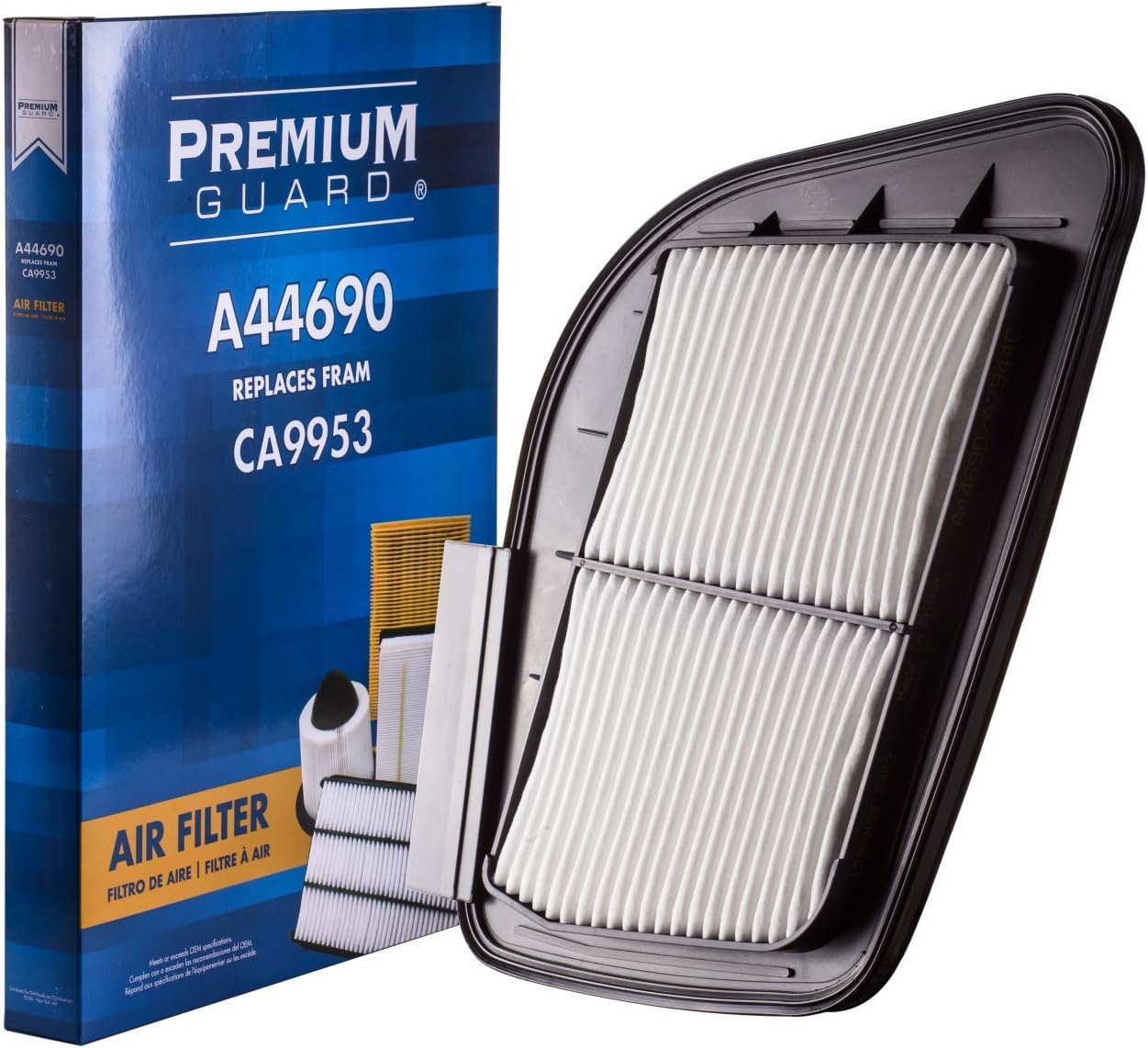 PG Air filter A44690 | Fits 2004-09 Cadillac SRX, 2005-11 STS