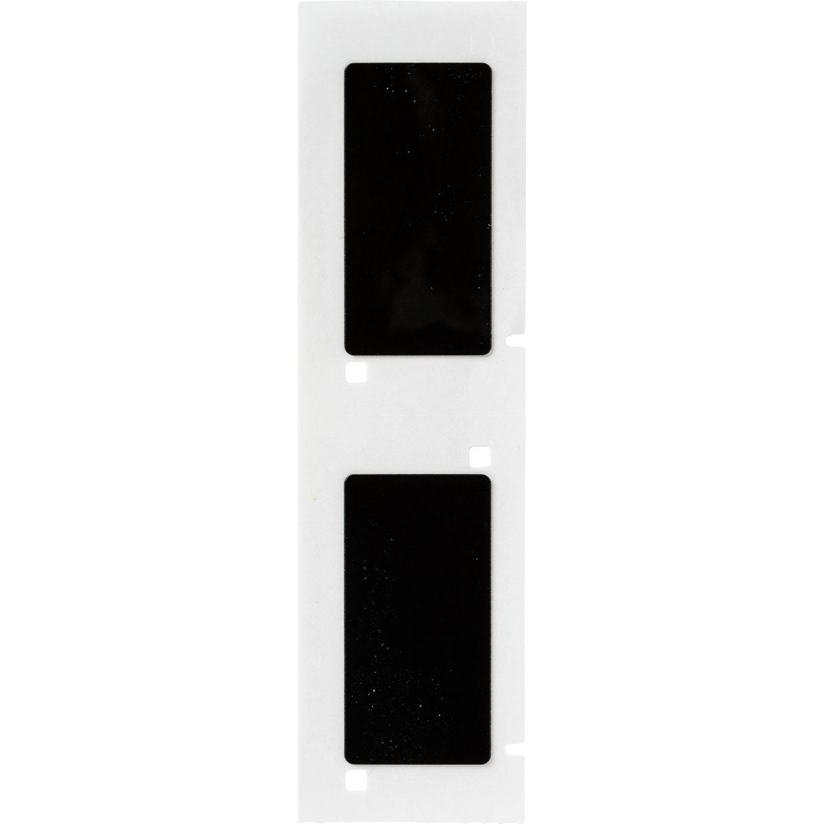Brady PTLEP-173-593-BK Raised Panel LABEL, 2 in W x 1 in H, Black,