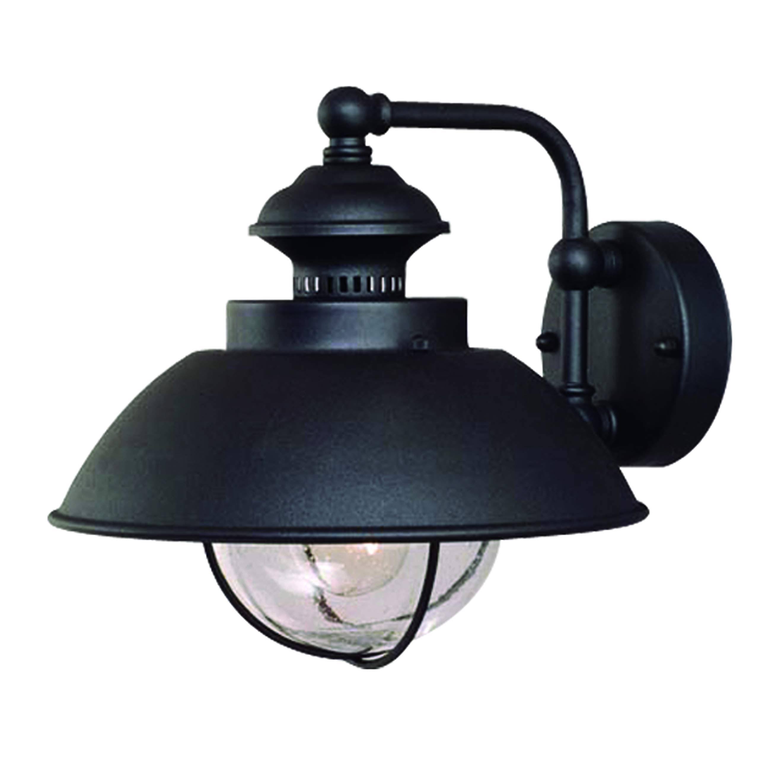 Vaxcel OW21501TB Harwich 10-Inch Outdoor Wall Light, Textured Black