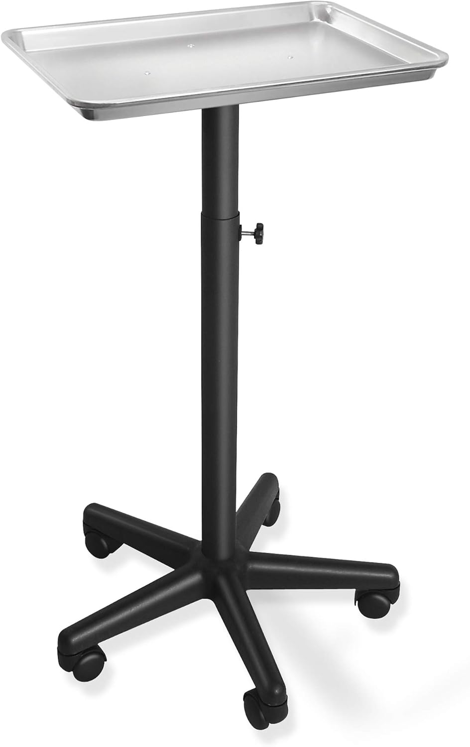 Saloniture Premium Aluminum Instrument Tray - Silver Pack of 2