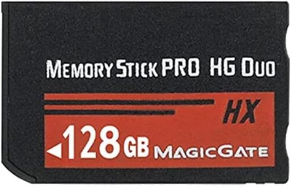 Original128GB High Speed Memory Stick Pro Duo 128gb (HX) PSP Accessories/Camera Memory Card Pack of 2