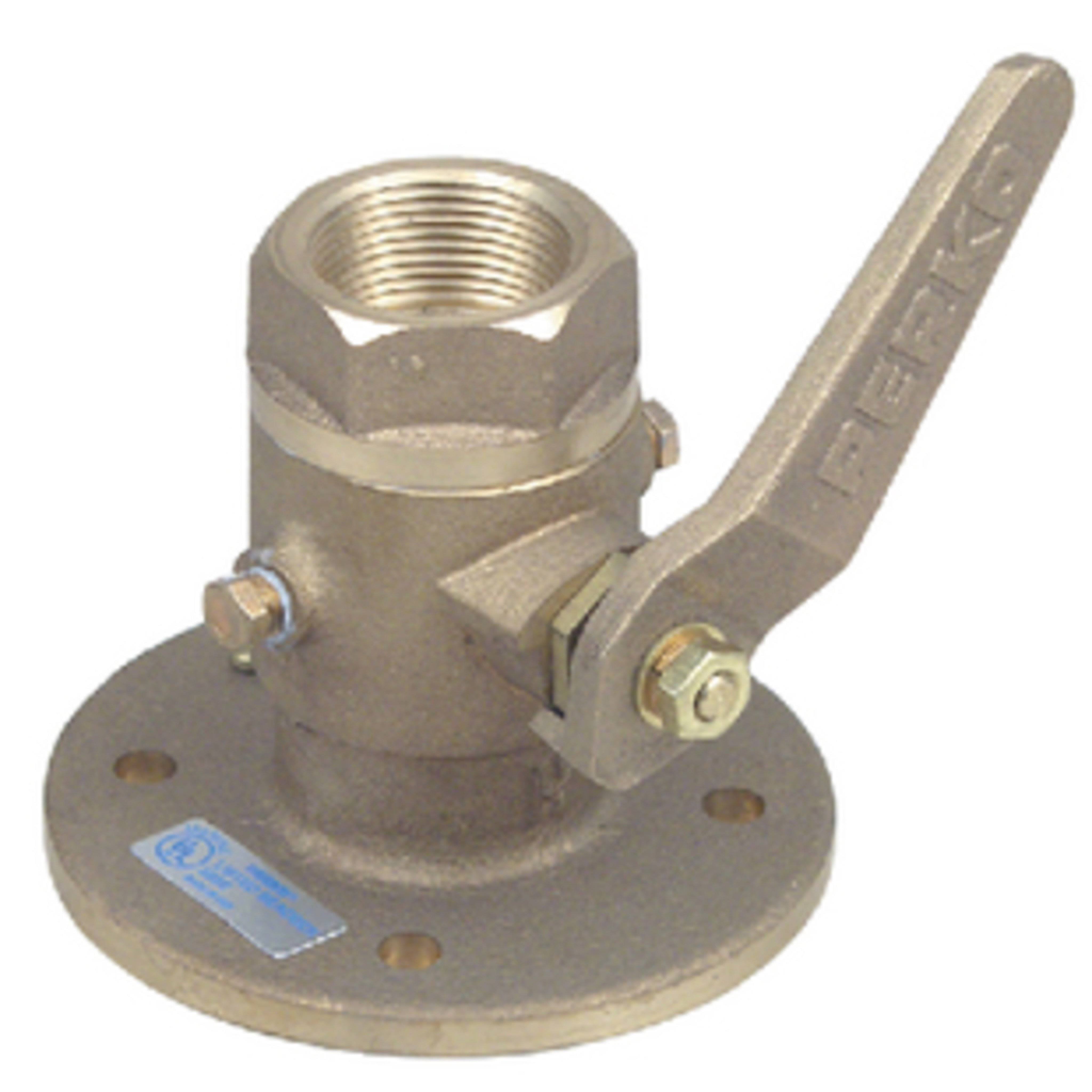 Perko 1in Seacock Ball Valve Bronze Made in The USA