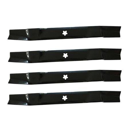 (4) Mower Blades for 42 inch Deck Craftsman Husqvarna Replaces 139775 134149 532134149