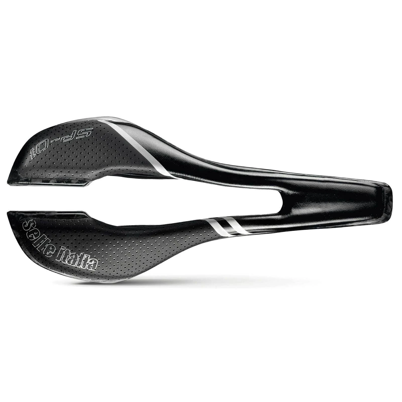Selle italia SP-01 Tekno Superflow Saddle - S - Black