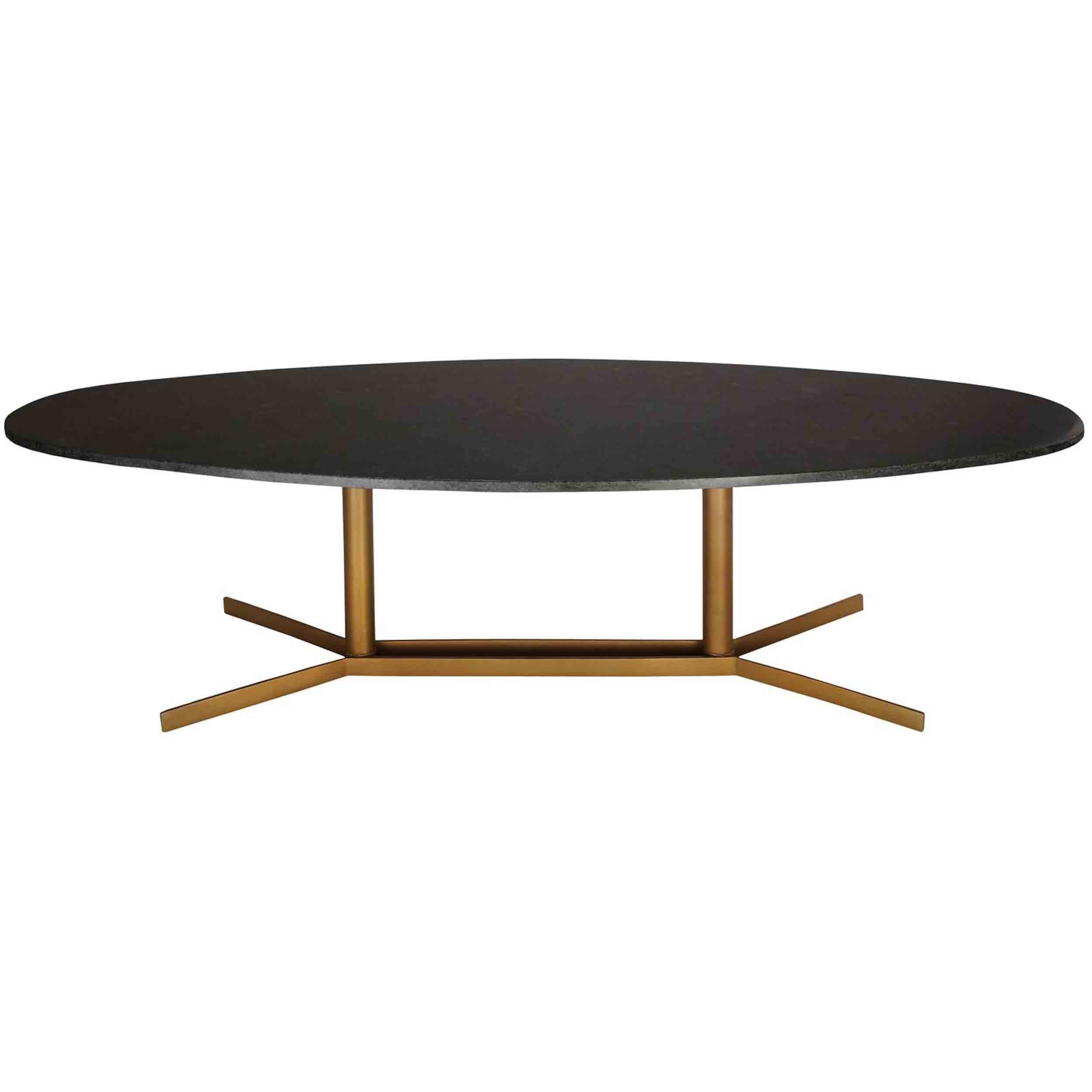 TOV Furniture Gemma Black Marble Cocktail Table