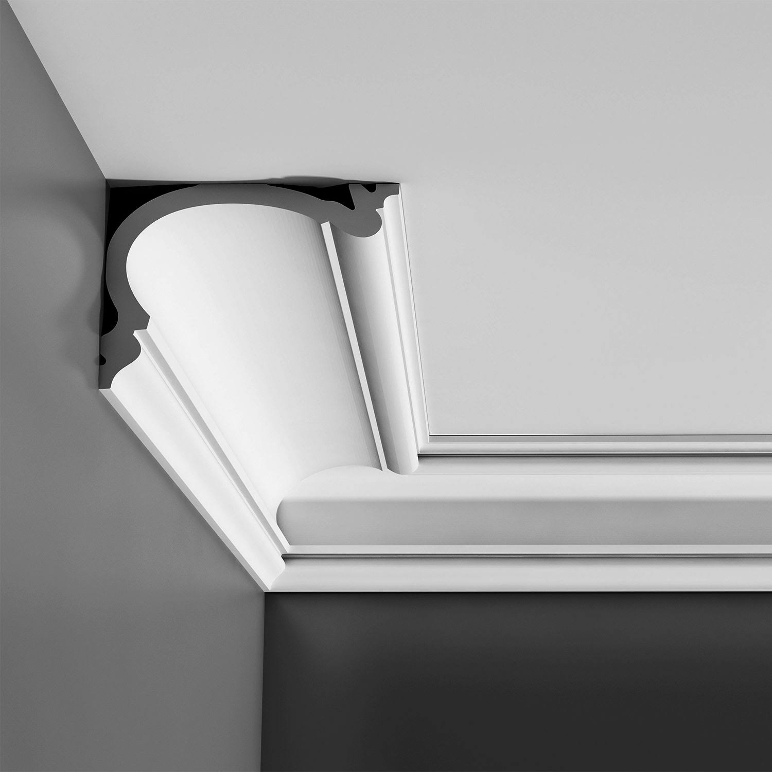 Orac Decor Crown MOULDING 9-1/4in Face x 78-3/4in Long | C342