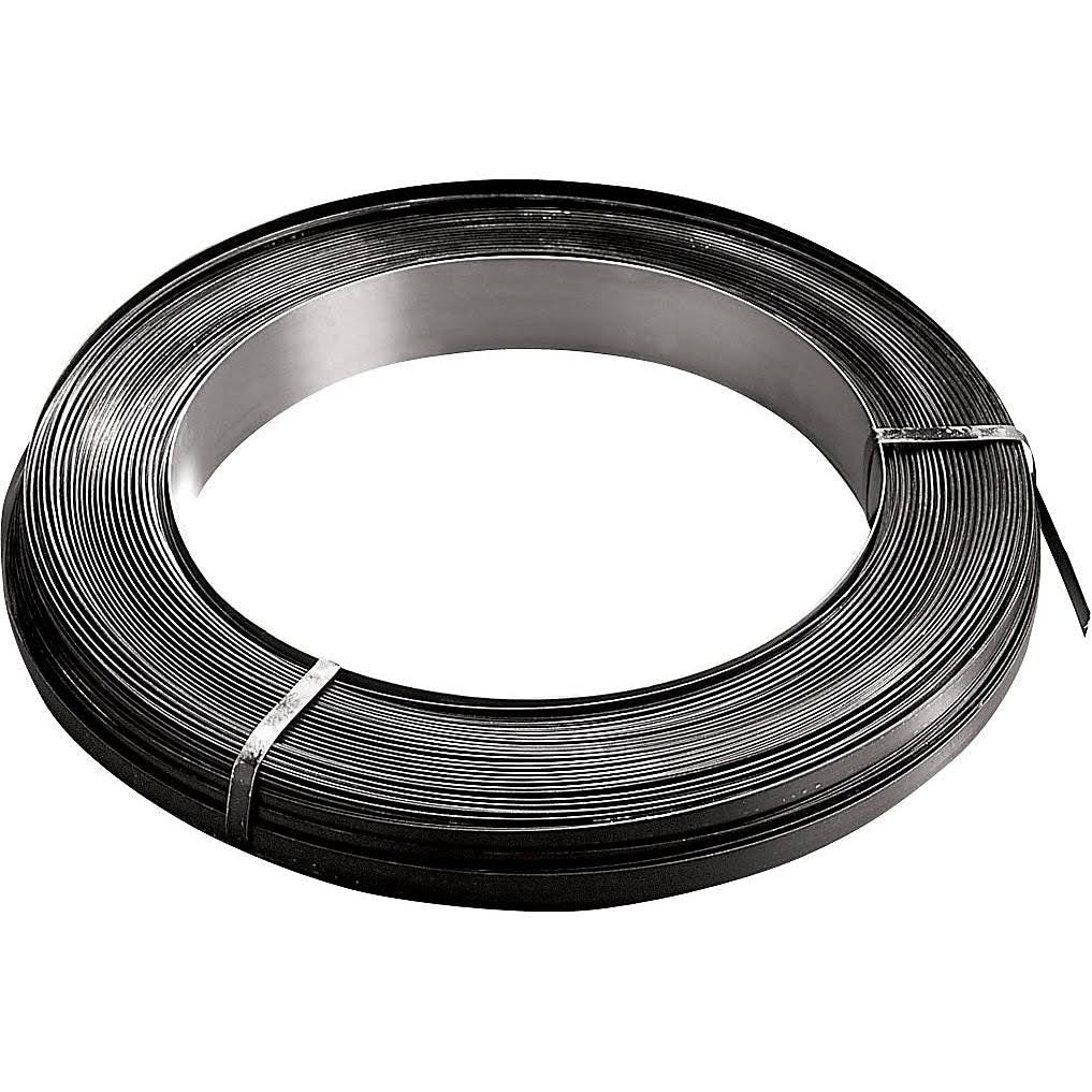 The Packaging Wholesalers SSS12020 1/2x22 x 3116` .020 Standard Grade Steel Strapping