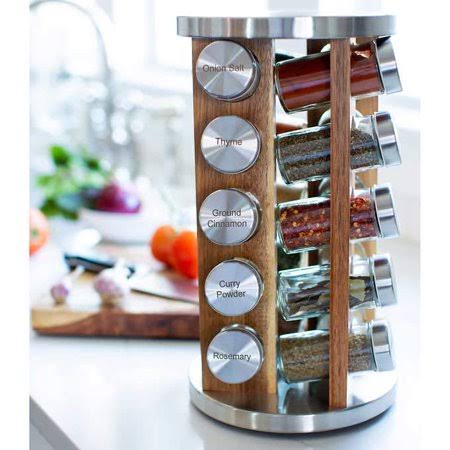 Orii 20 Jar Revolving Spice Rack