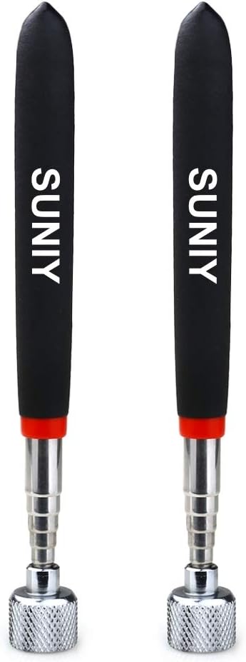 2 Pack Magnetic Pick-Up Tool with 15-lb. Pull Capacity