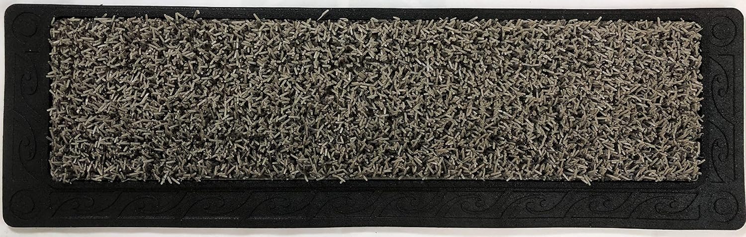 GrassWorx 10376722 Clean Machine Set of Two Filligree Dirt Trapper Stair Treads, 8.5