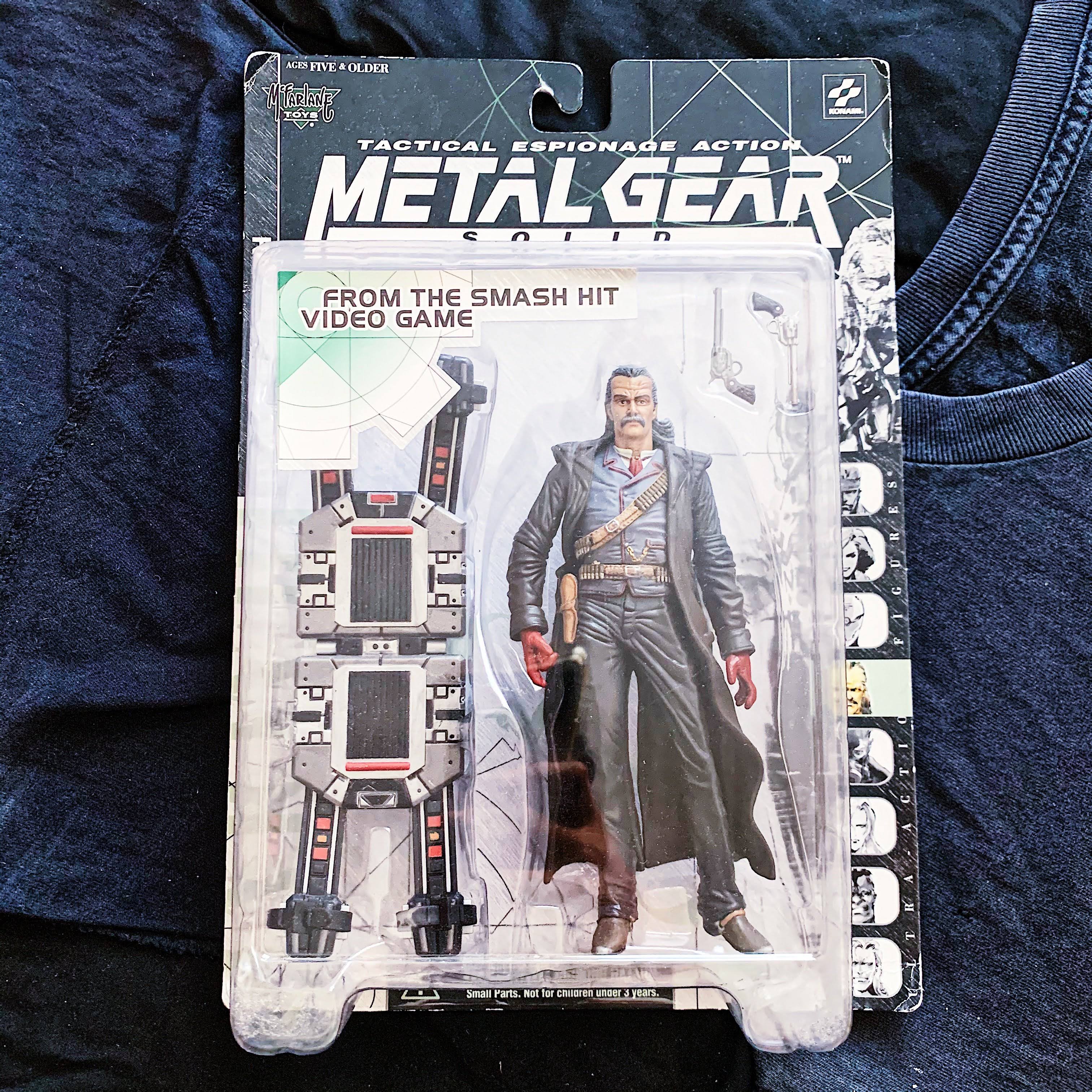 Revolver Ocelot Metal Gear Solid Action Figure