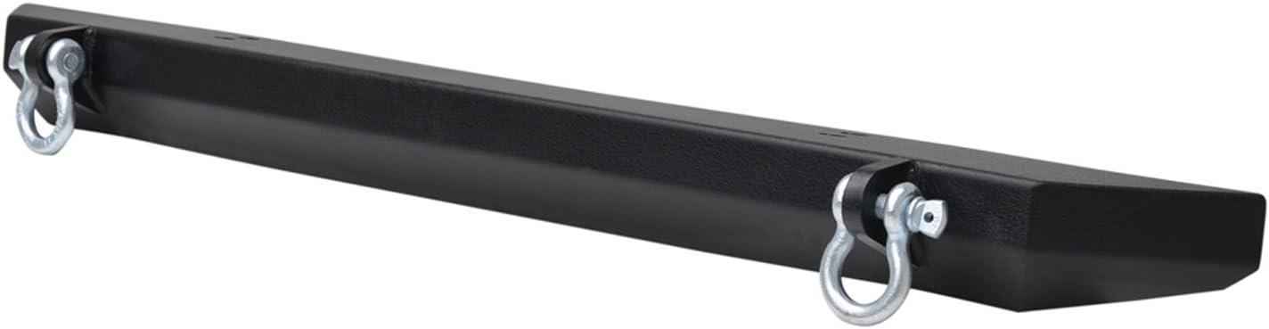 Paramount Automotive 51-0007 Front Bumper with D-Rings, black