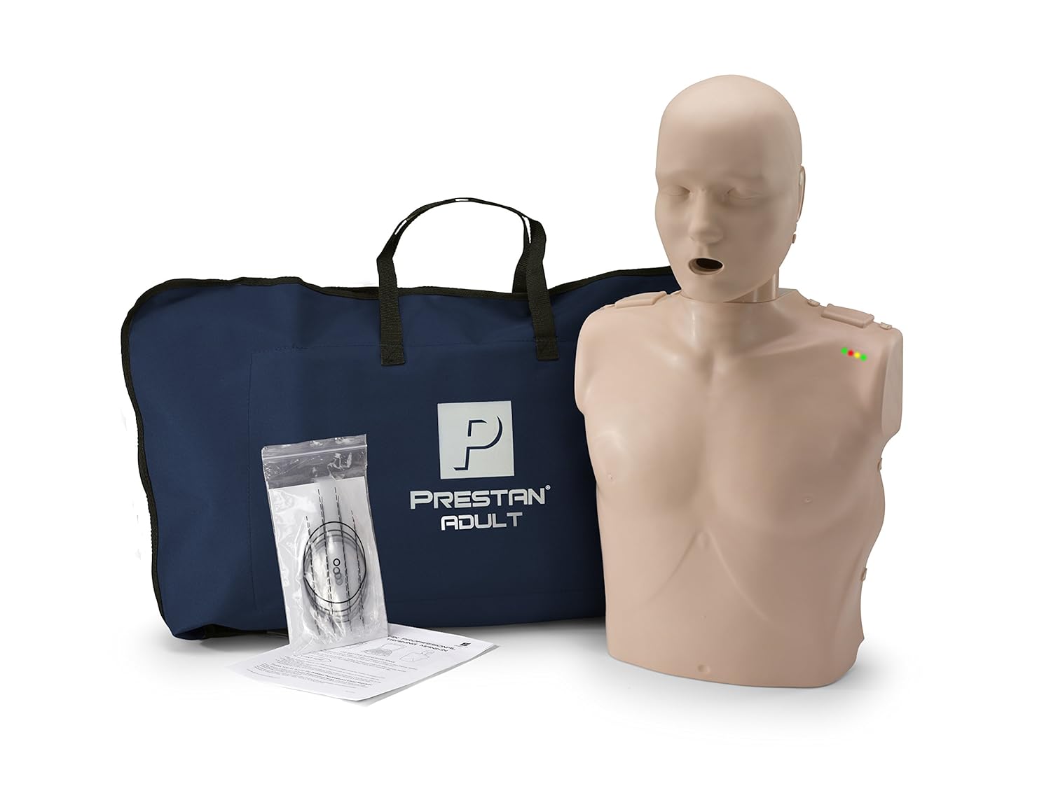 Adult and Infant CPR Manikin Kit with Feedback, Prestan UltraTrainer, and MCR Accessories