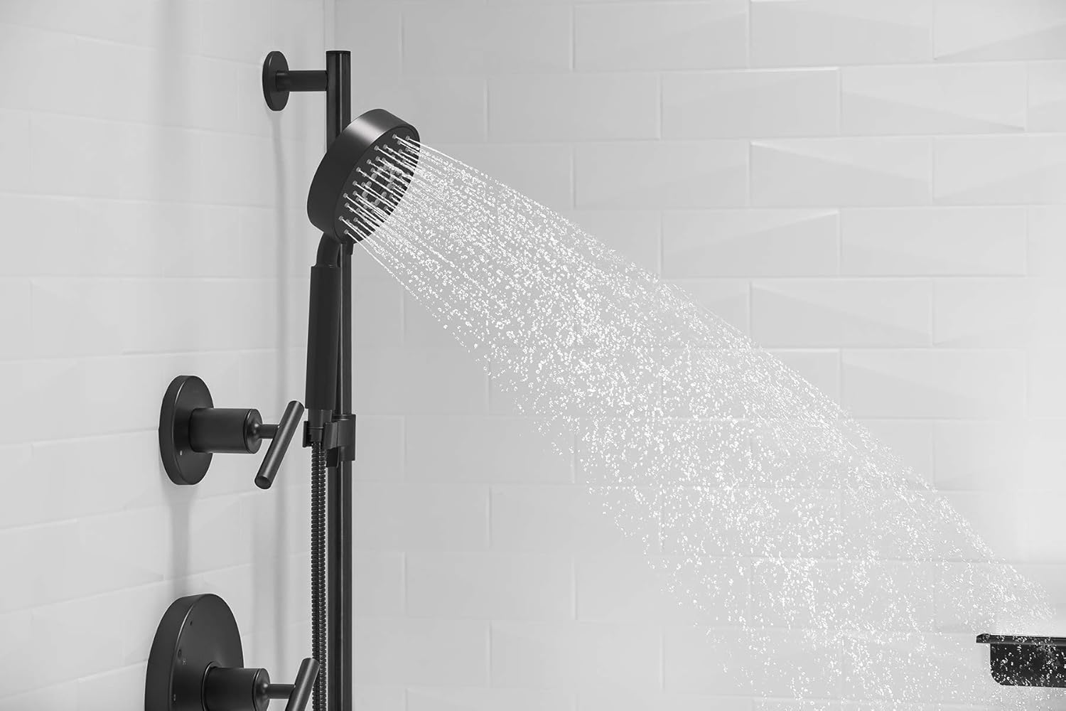 KOHLER K-22178-G-BL Purist Handshower Kit, Matte Black