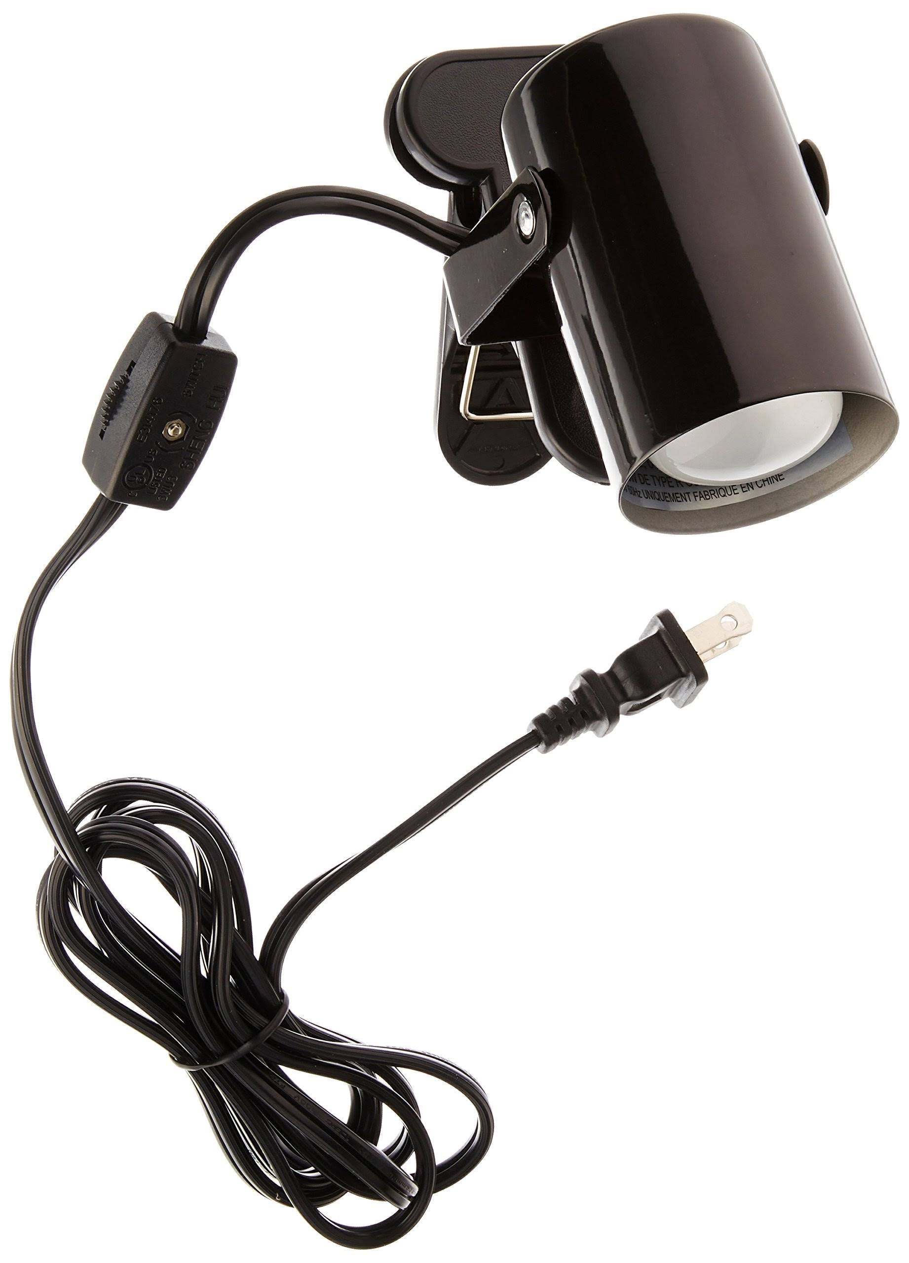 Lite Source LS-119BLK Clip-On Spot Lite, Black