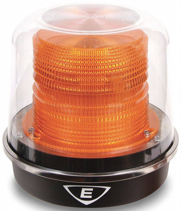 Edwards Signaling 94PLEDMA120AB Warning Light, LED, Amber, 120 VAC