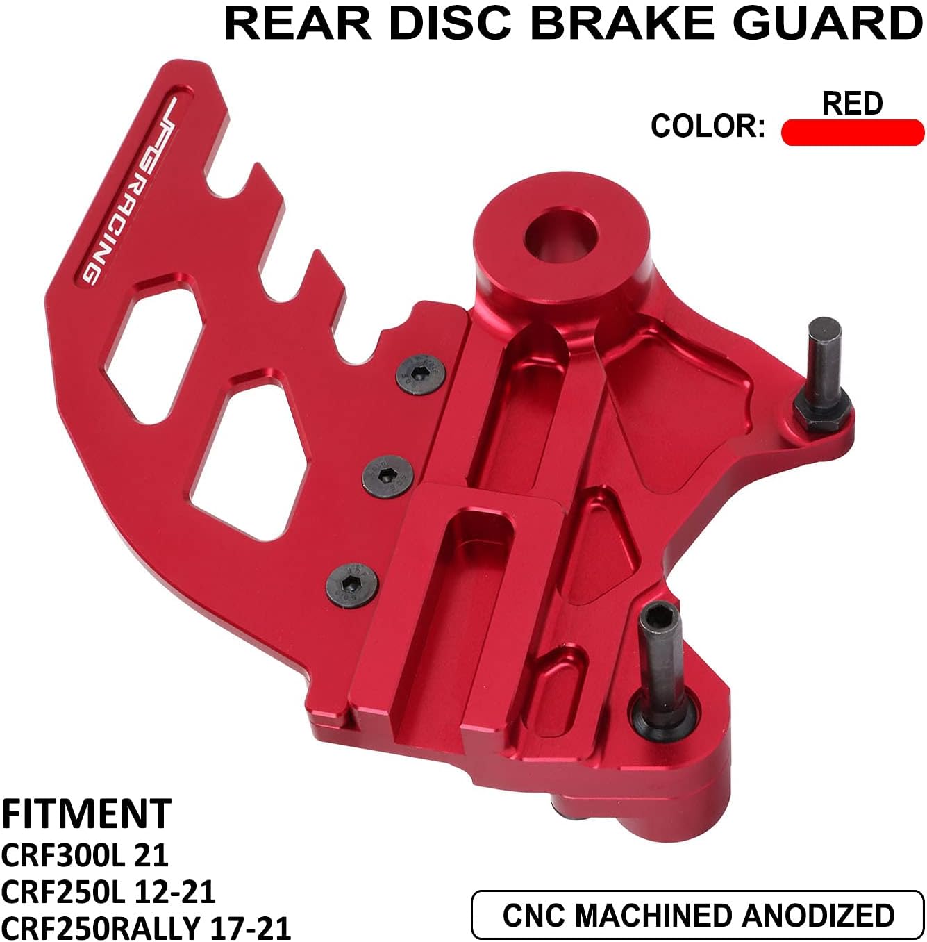 Dirt Bike Rear Brake Disc Guard Rear Disc Brake Cover For CRF250L 2012 2013 2014 2015 2016 2018 2019 2020 2021 CRF250 RALLY 2017-2021 CRF300L 2021 Pack of 2