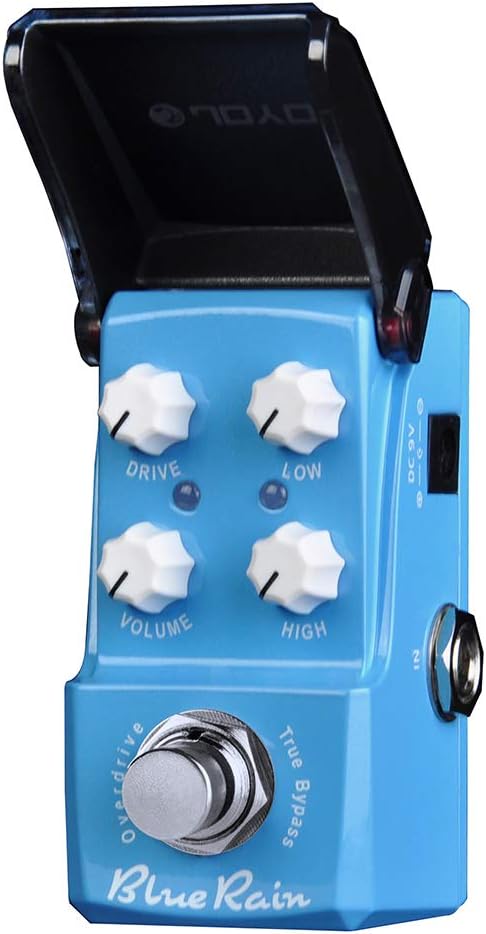 JOYO Blue Rain Overdrive Mini Pedal for Electric Guitar Pedal Effects True Bypass Ironman Series JF-311 Pack of 2
