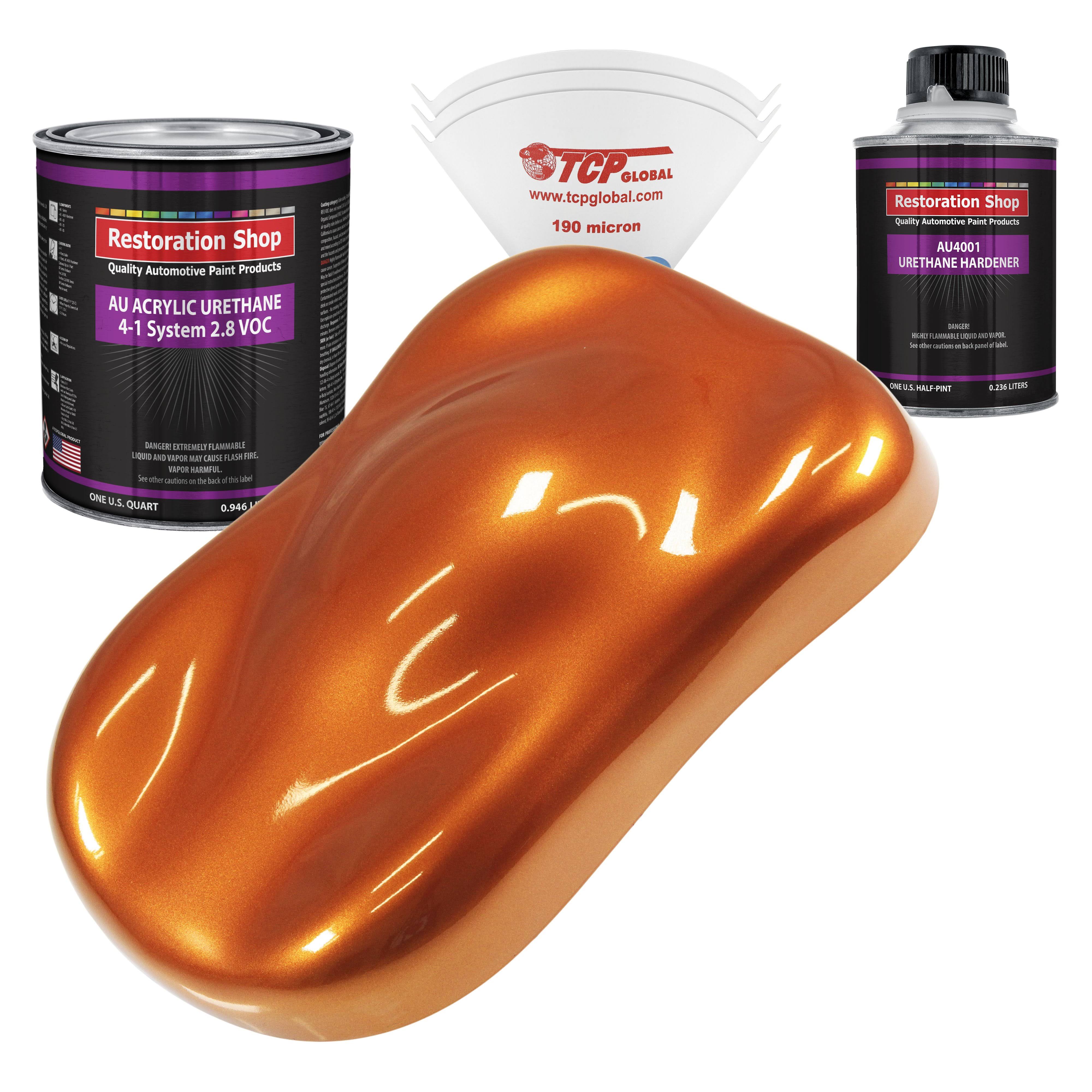 Firemist Orange Quart Kit Single Stage Acrylic Urethane Car Auto Body Paint Kit