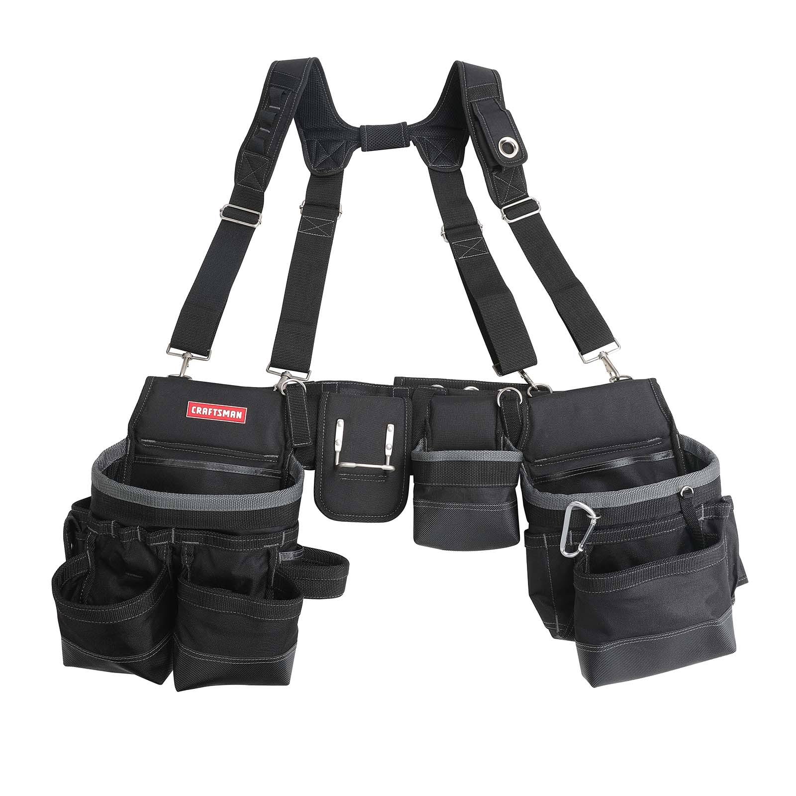 Craftsman Heavy-Duty PVC Reinforced Framers Rig, Black 34527