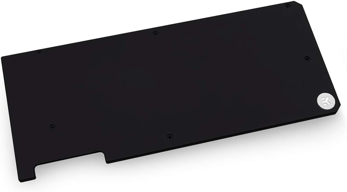 EKWB EK-Vector FTW3 RTX 2080 Backplate, Black Pack of 2