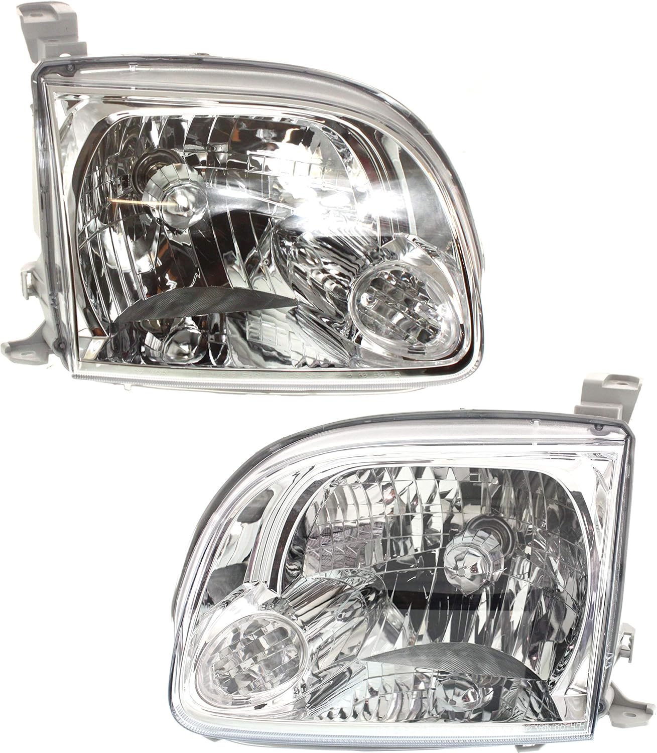 Garage-Pro Aftermarket Headlight Assembly Compatible with 2005-2006 Toyota Tundra Halogen, RegularAccess Cab, Set of 2, Driver and Passenger Side, Clear Lens